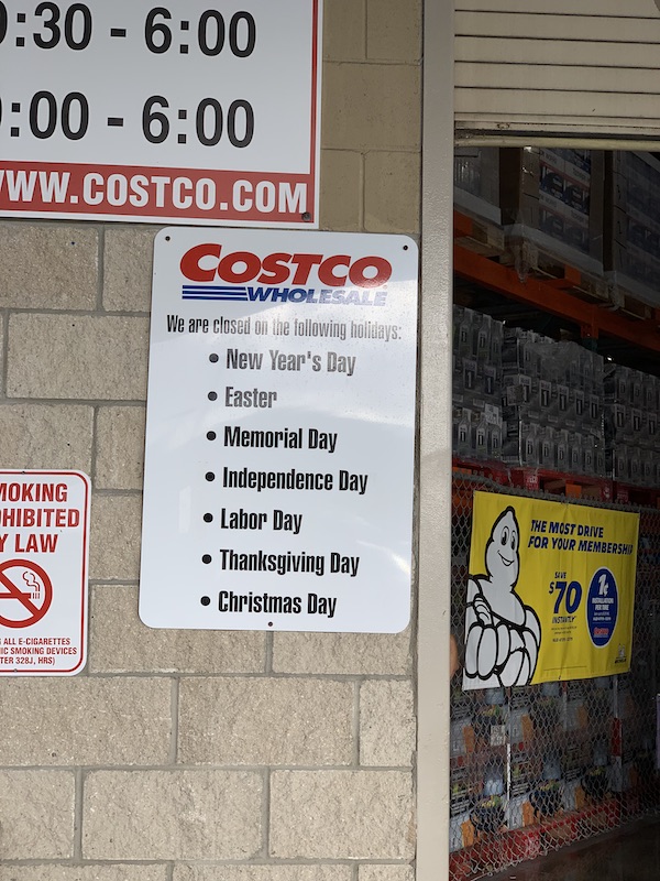 Happy Easter! Costco Is Closed Pulpconnection
