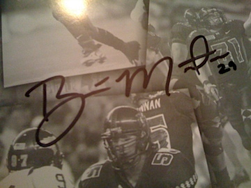 Ryan Mouton Autograph