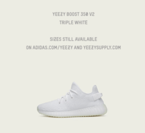 are the new yeezys sold out