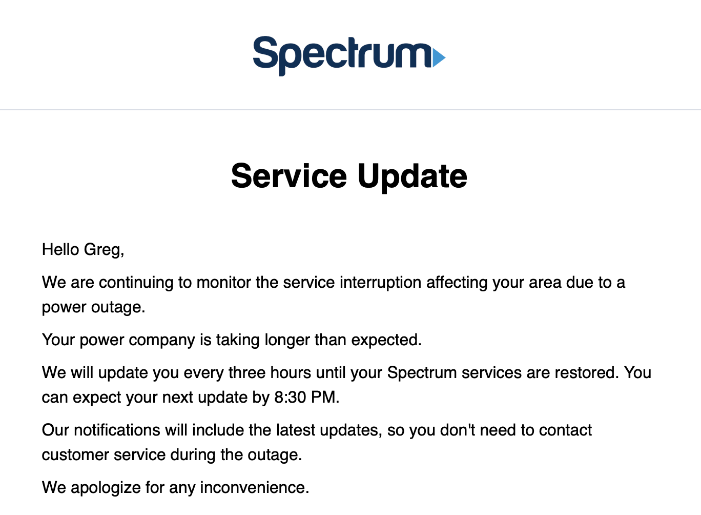 spectrum-service-outage